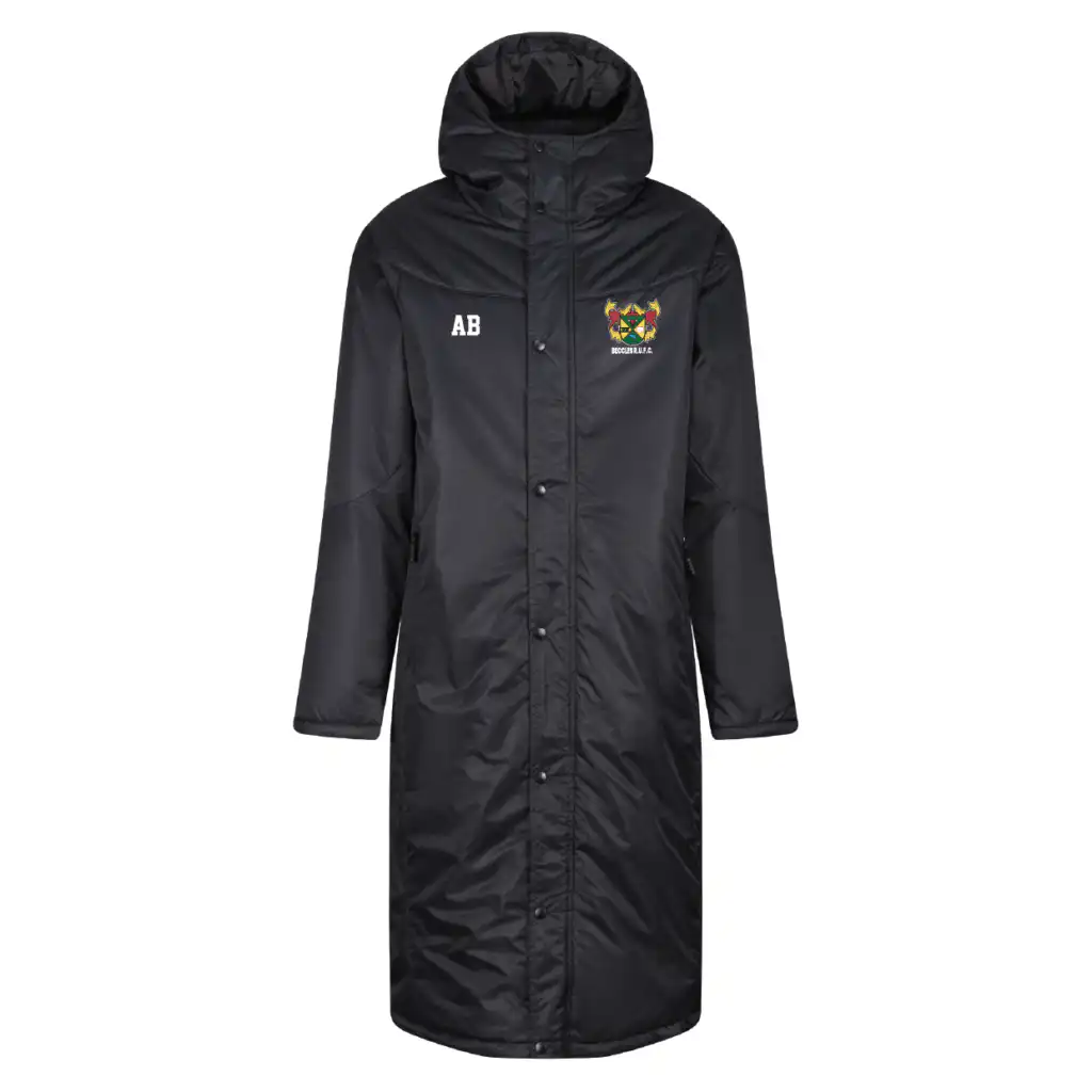 Beccles RUFC - Contoured Bench Coat (Black)