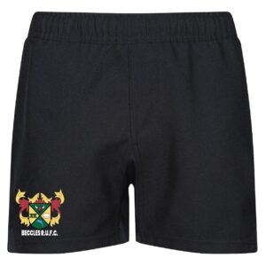 Beccles RUFC - Pro Rugby Shorts - Black