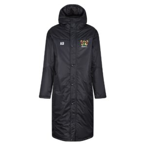 Beccles RUFC - Contoured Bench Coat - Black