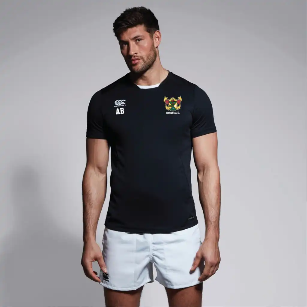 Beccles RUFC Canterbury Club Dry Tee (Black)