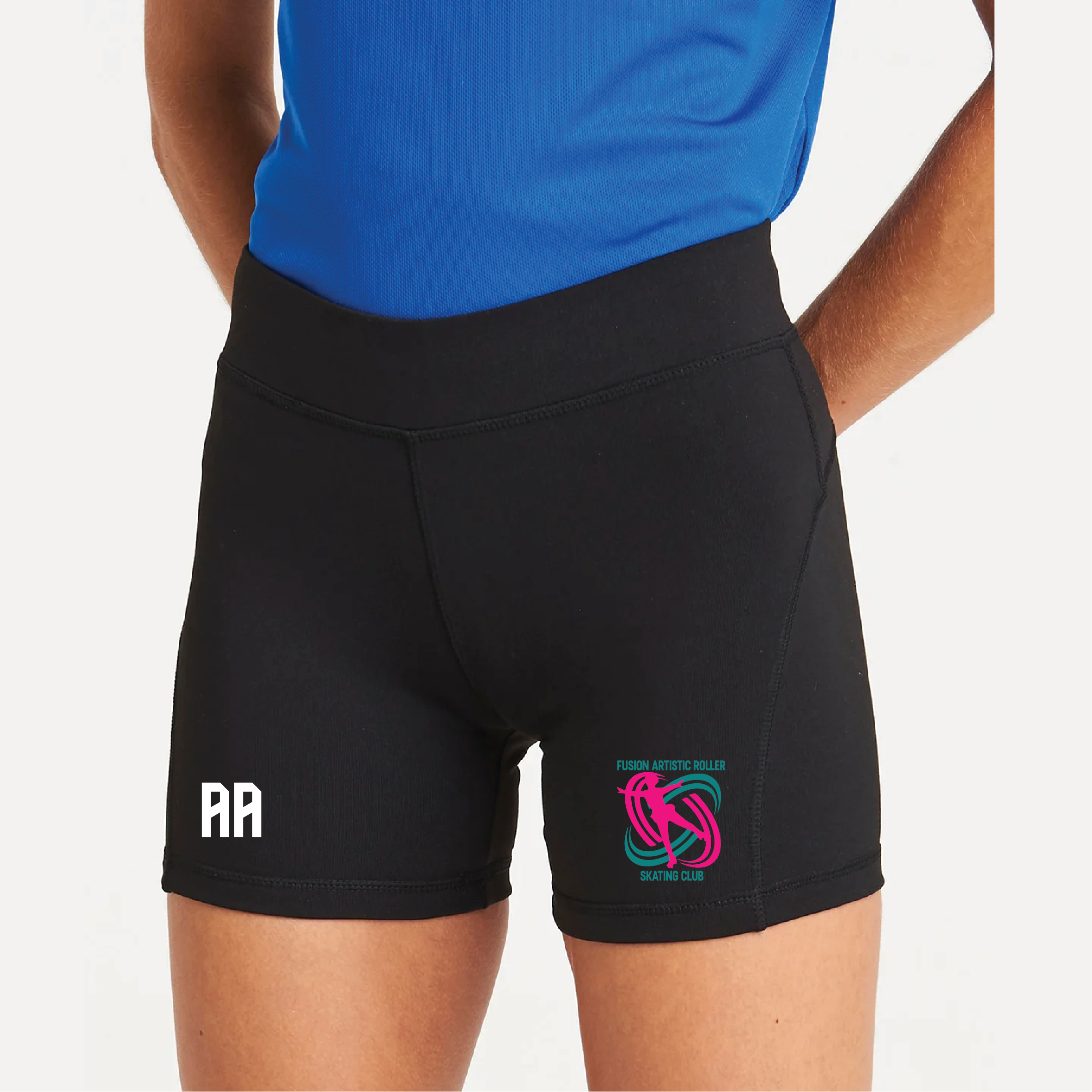 Fusion ARSC - Skaters Women's Cool Training Shorts - Jet Black