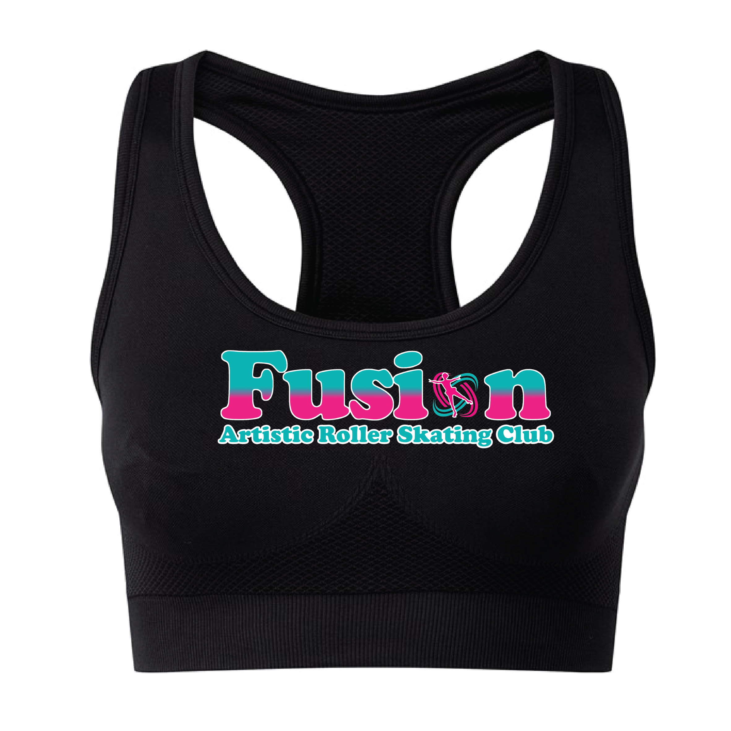 Fusion ARSC - Women's Seemless 3D Fit Sports Bra - Black