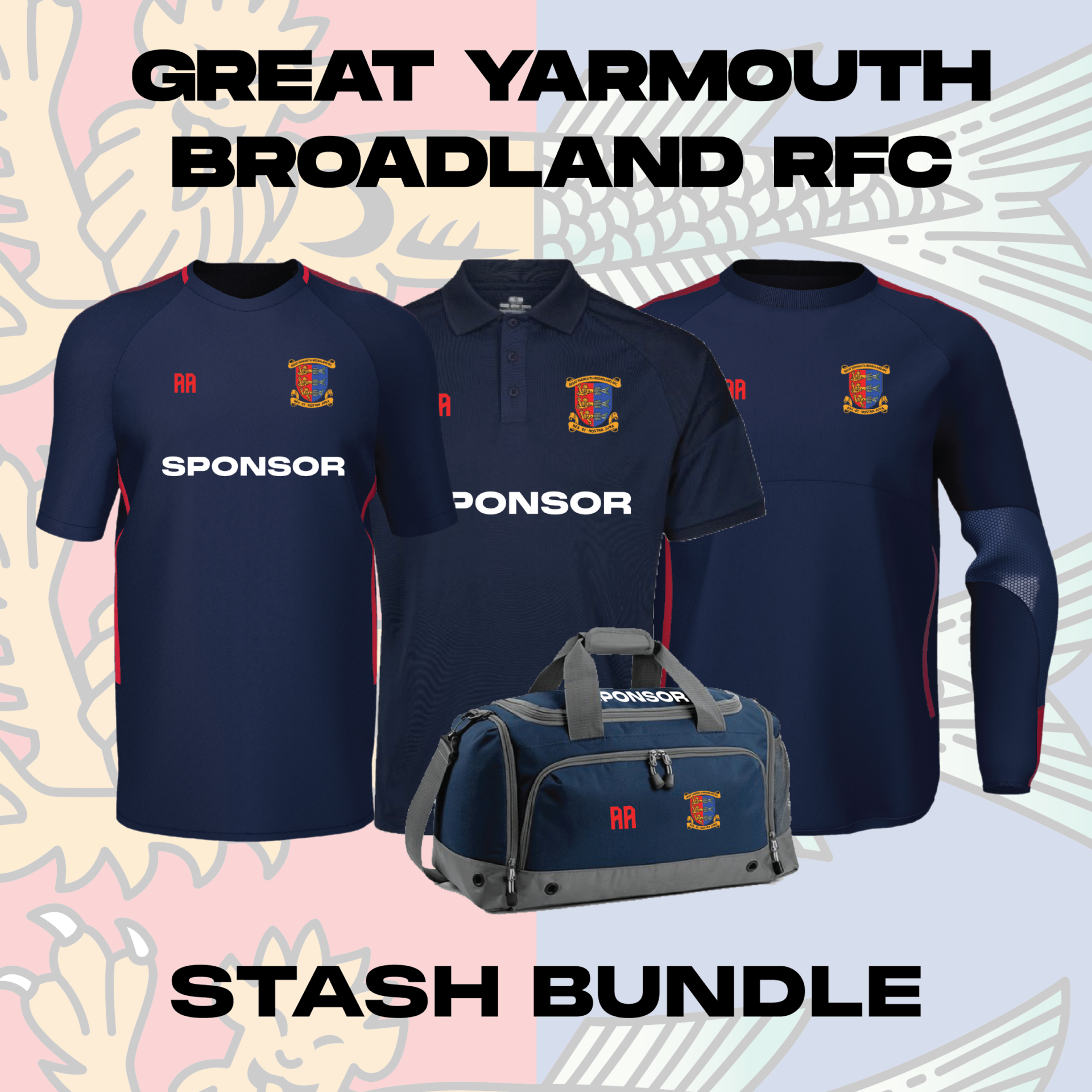 Great Yarmouth-Broadland RFC - Sponsored Stash Bundle