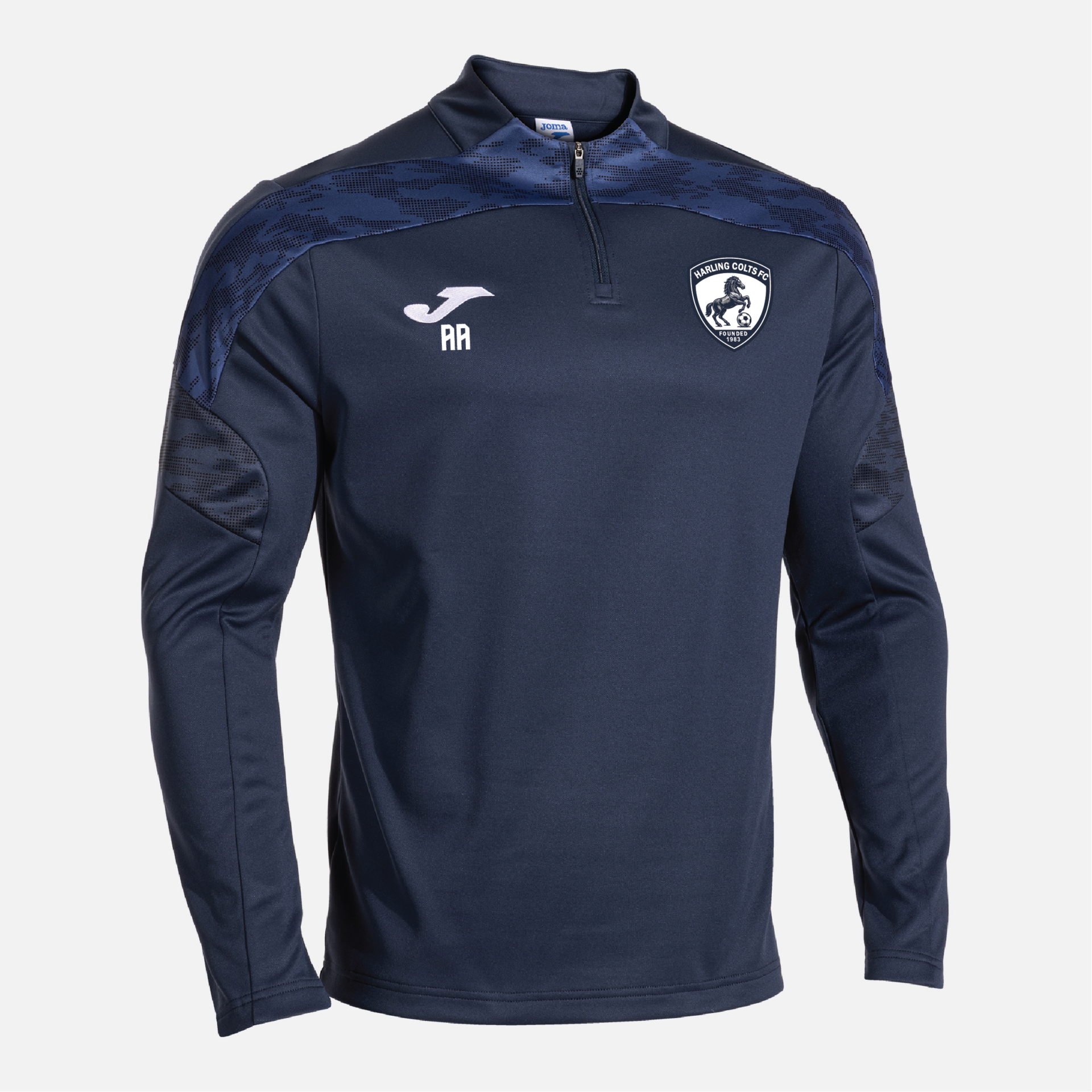 Harling Colts FC - Joma Championship VIII 1/2 Zip Sweatshirt - Navy