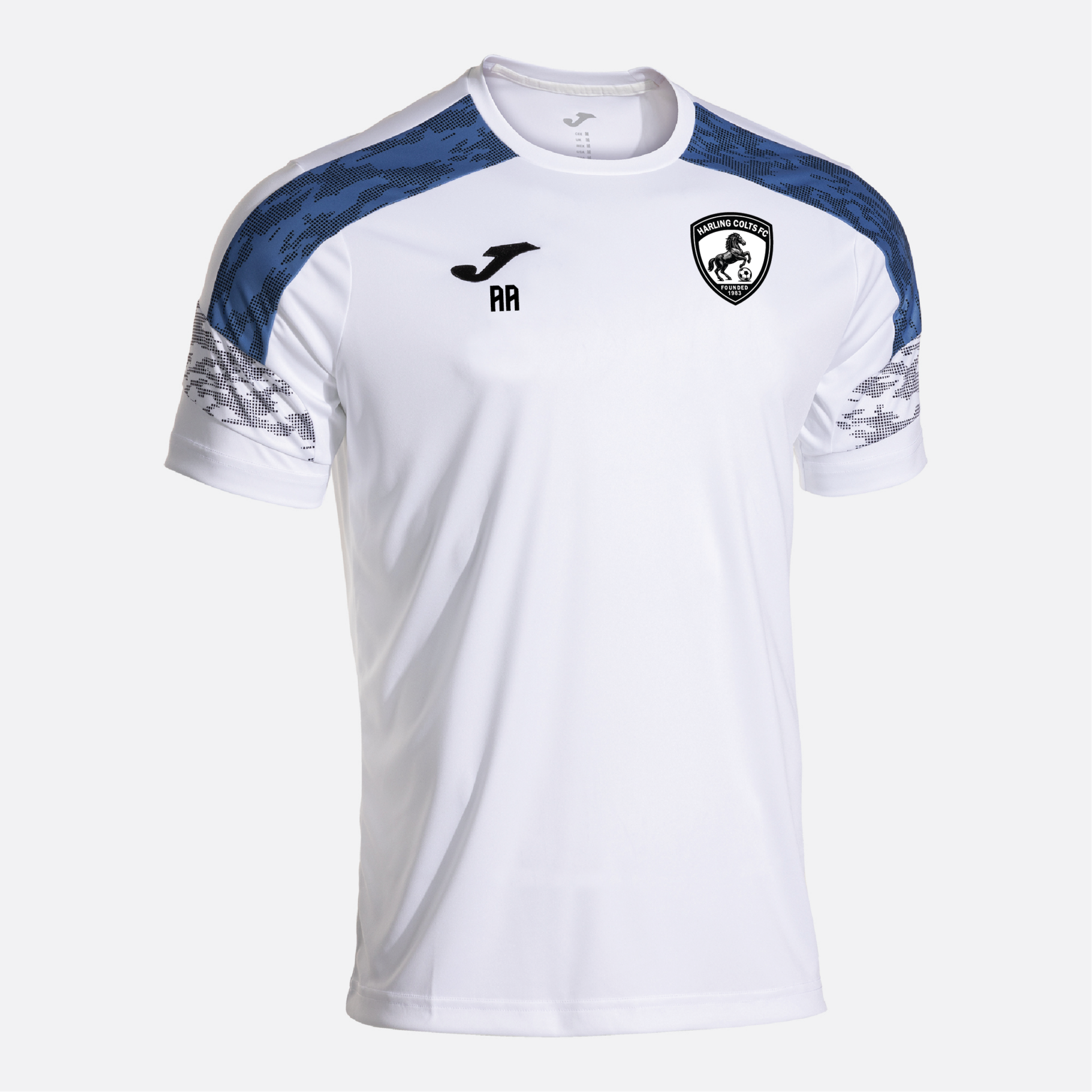Harling Colts FC - Joma Championship VIII Shirt - White Royal Blue
