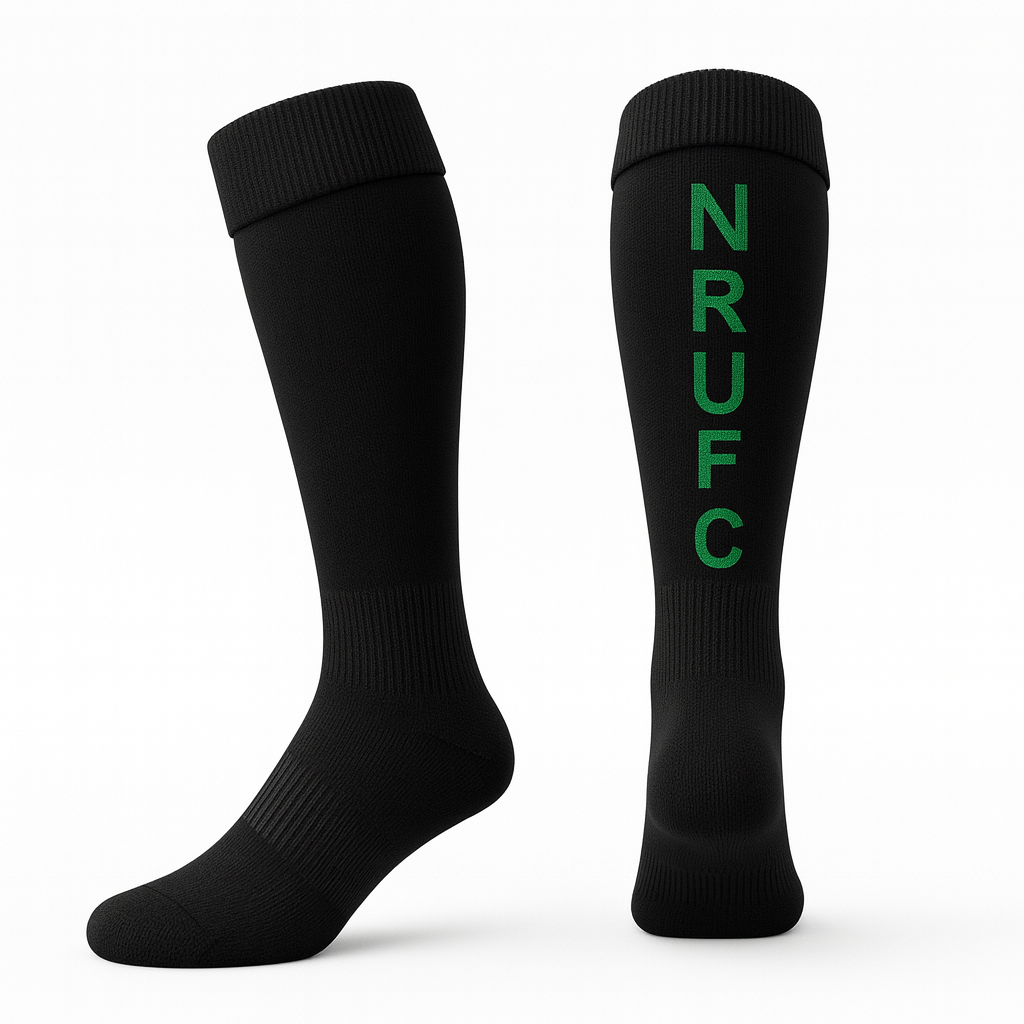 Newmarket RUFC - Custom Playing Socks - Black
