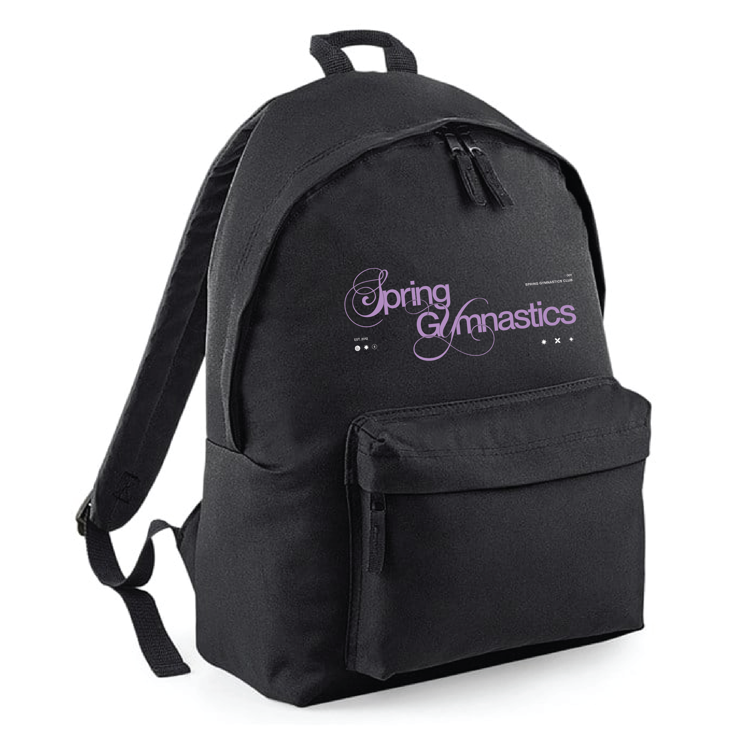 Spring Gymnastics - Club Original Fashion Backpack - Black/Black