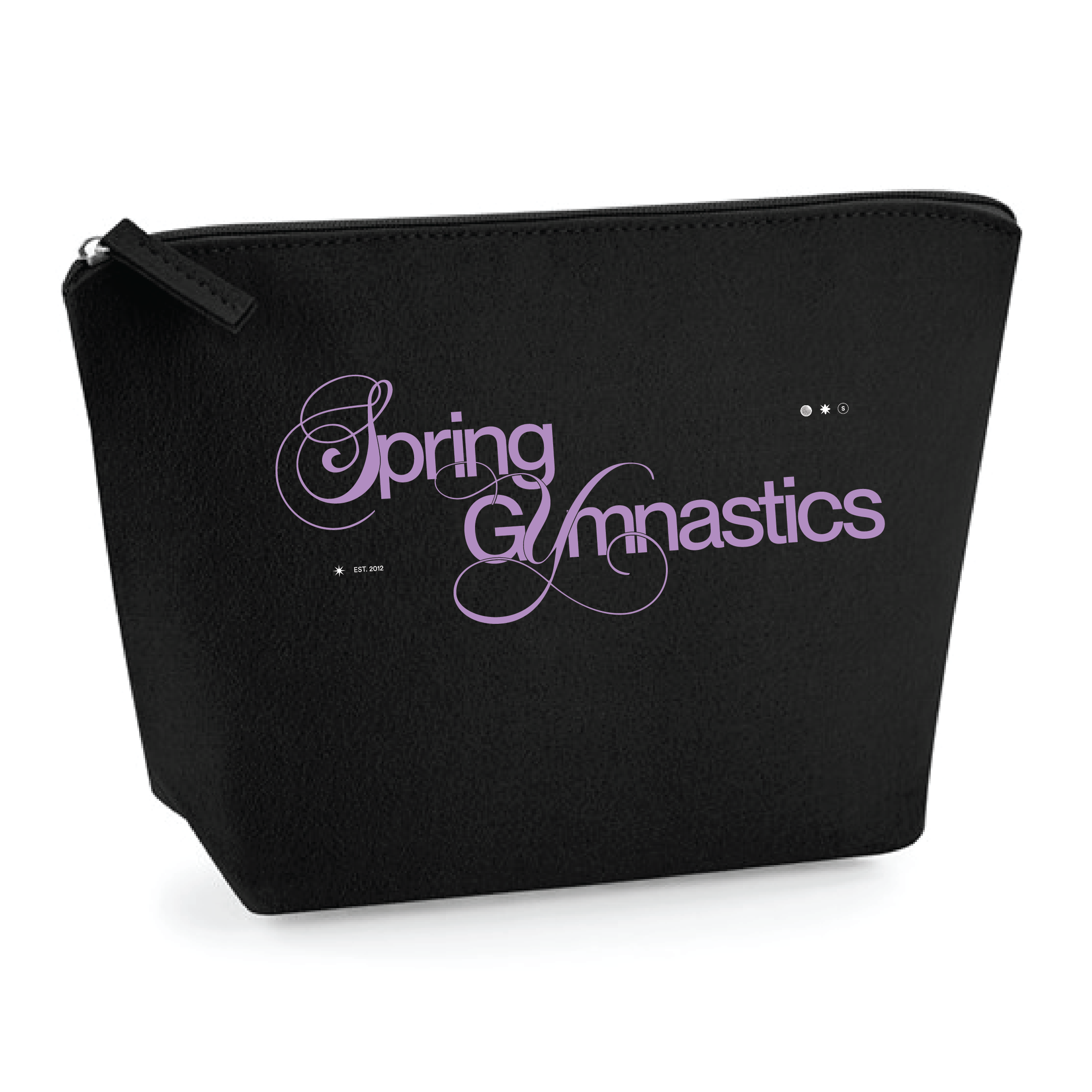 Spring Gymnastics - Club Small Felt Accessory Bag - Black