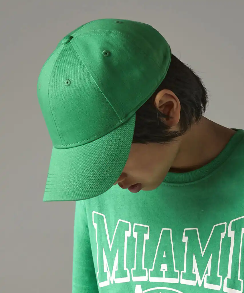 EarthAware® junior classic organic cotton 6-panel cap
