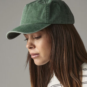 Relaxed 5-panel vintage cap