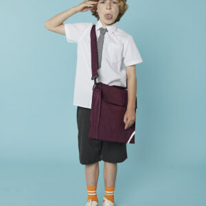 Junior book bag with strap