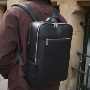 Tailored luxe PU backpack