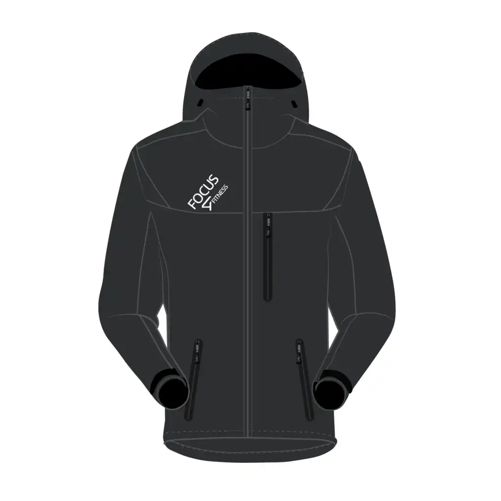Focus 4 Fitness - Instinct Technical Jacket - Black