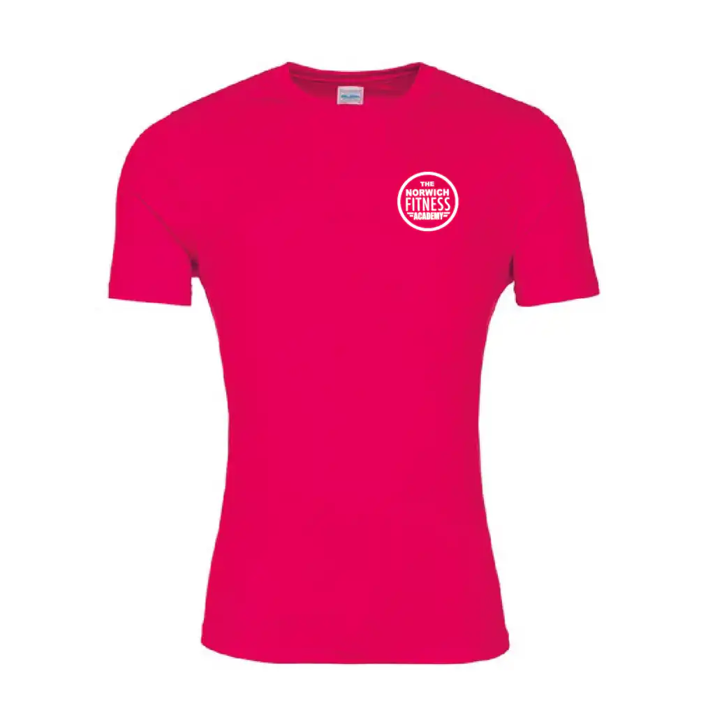 The Norwich Fitness Academy - Smooth T-Shirt - Hot Pink