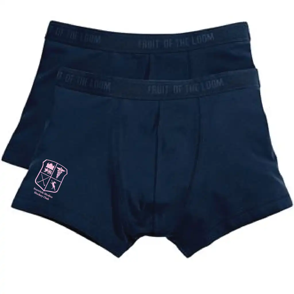 Norwich Medics Hockey Club - Boxers (2 pairs) - Navy