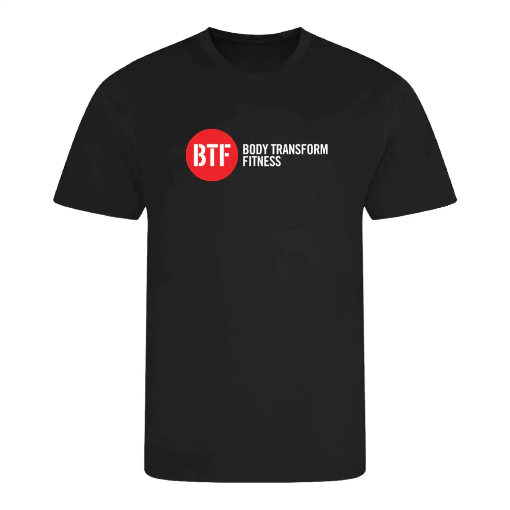 Body Transform Fitness - Cool Tee - Jet Black