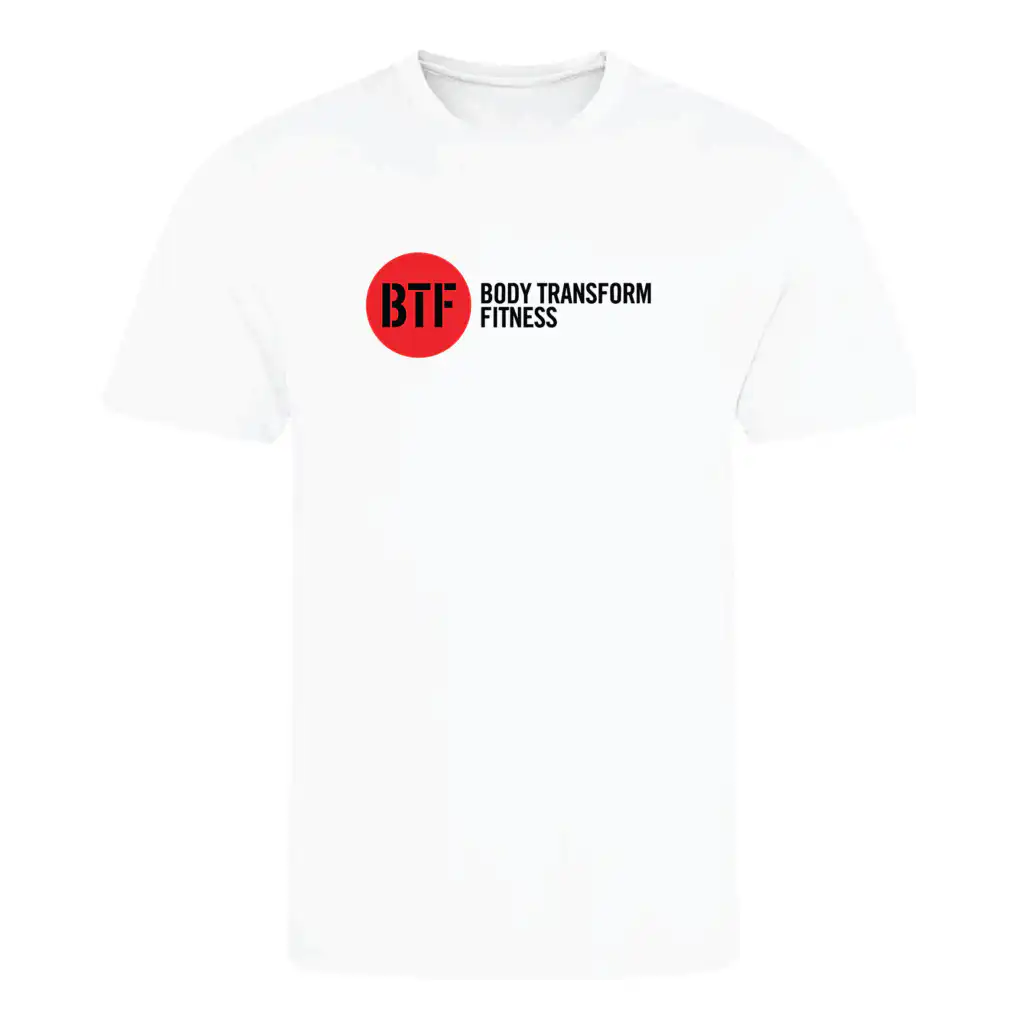 Body Transform Fitness - Cool Tee - Arctic White