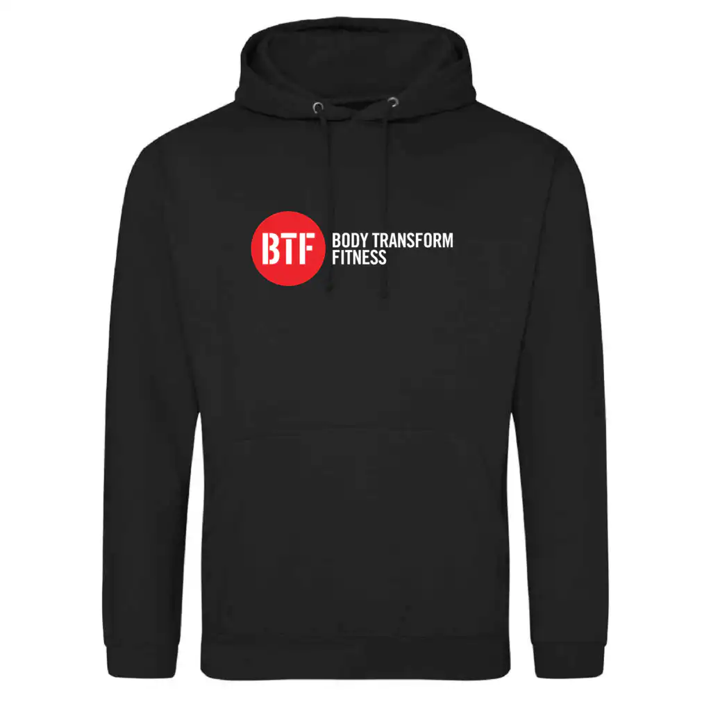 Body Transform Fitness - College Hoodie - Jet Black
