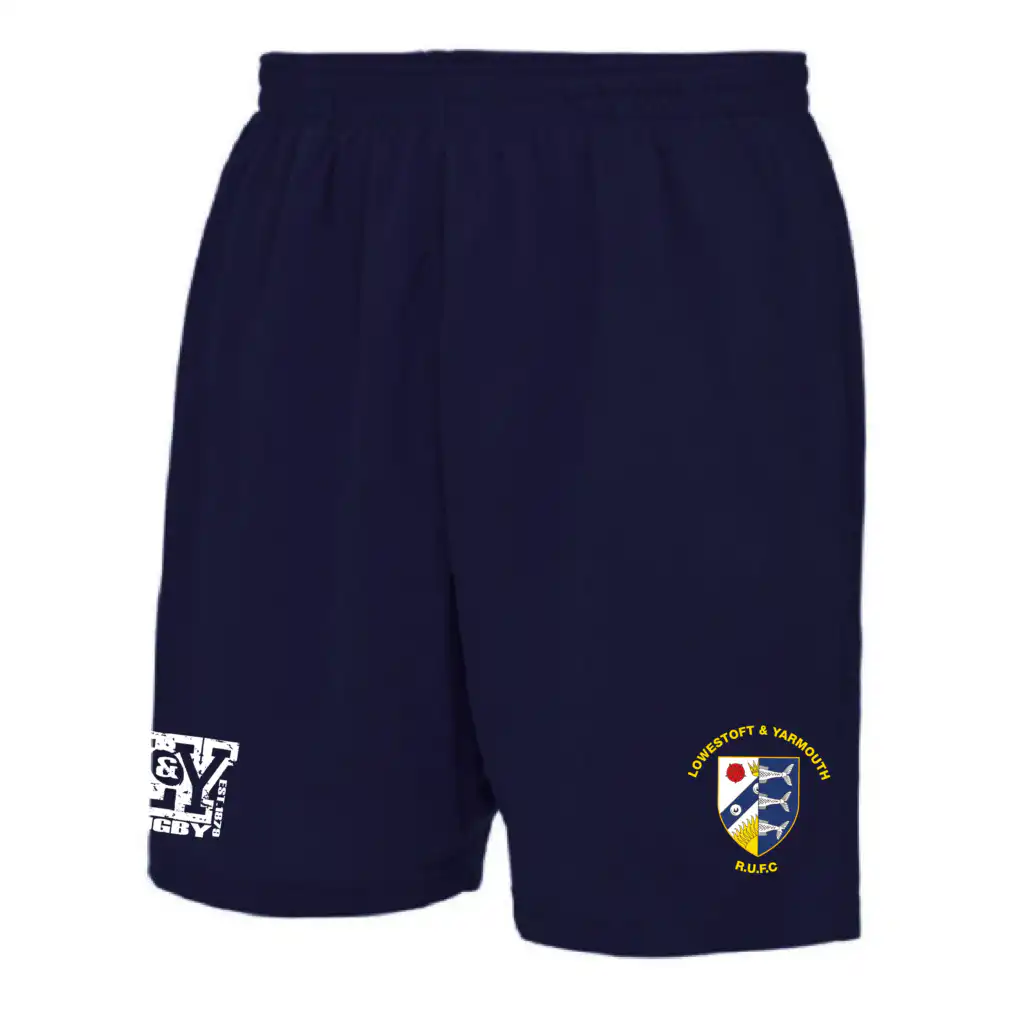 L&Y Rugby - Cool Gym Shorts - Navy