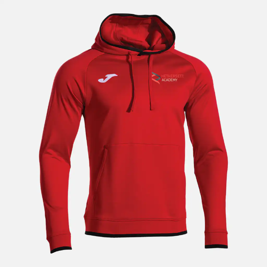 Hethersett Academy PE Staff - Joma Combi Premium Hoodie - Red Black
