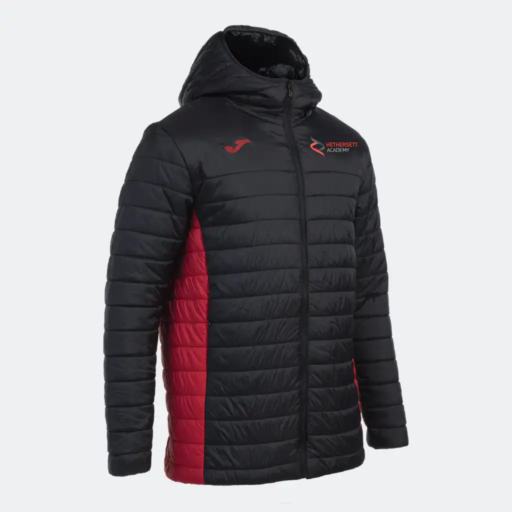 Hethersett Academy PE Staff - Joma Urban V Anorak - Black Red