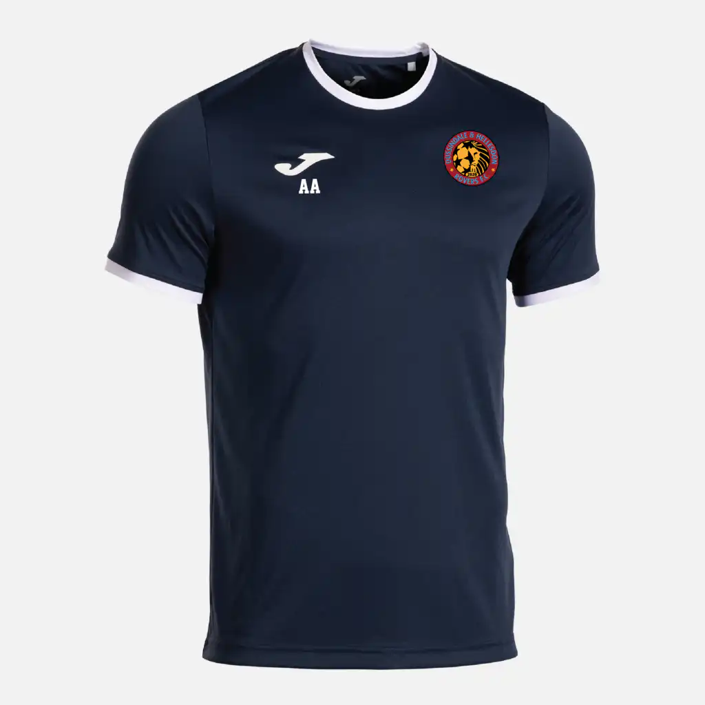 Dussindale & Hellesdon Rovers FC Joma Coaches Combi Premium T-Shirt (Navy/White)