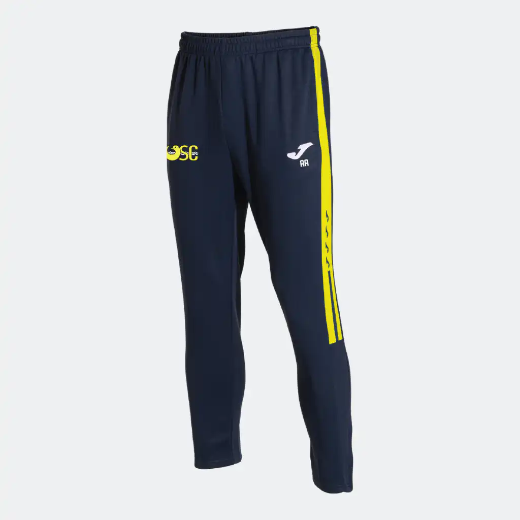 Diss Otters Swimming Club - Joma Olimpiada Tracksuit Bottoms (Navy/Yellow)