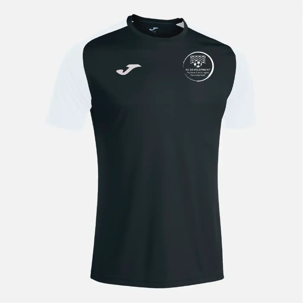 EC Development - Joma Academy IV T-Shirt - Black/White