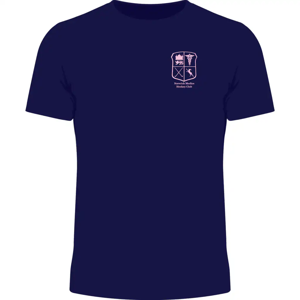 Norwich Medics Hockey Club - Softstyle T-Shirt - Navy