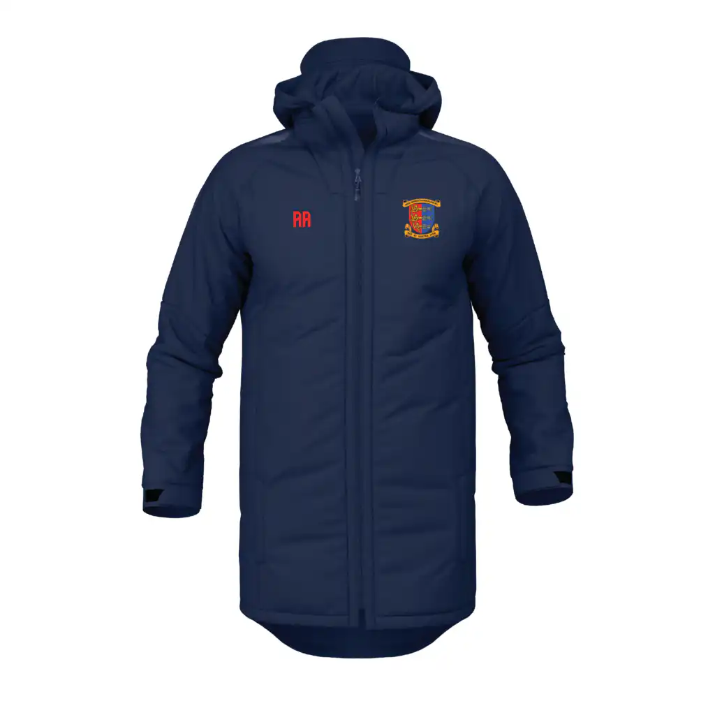 Great Yarmouth-Broadland RFC - Edge Pro 3/4 Coat - Navy