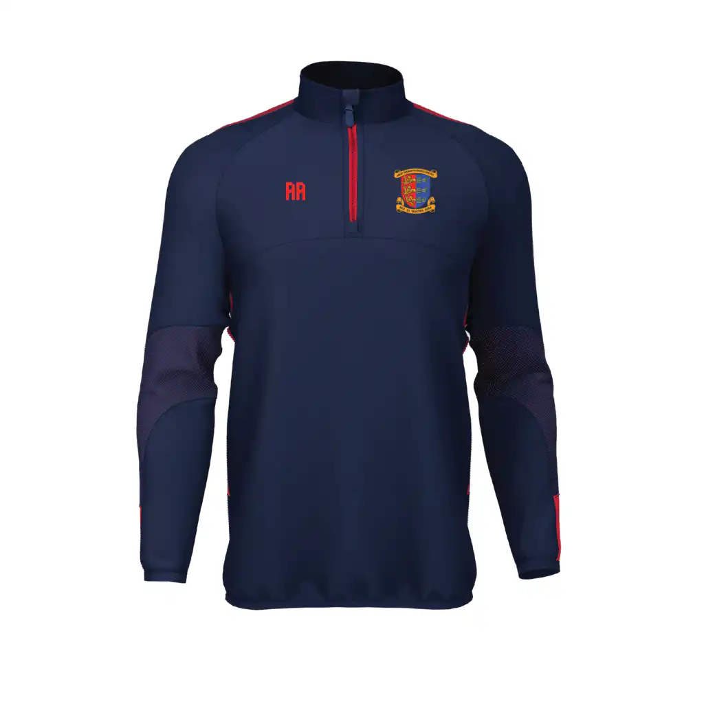 Great Yarmouth-Broadland RFC - Edge Pro Midlayer - Navy Red