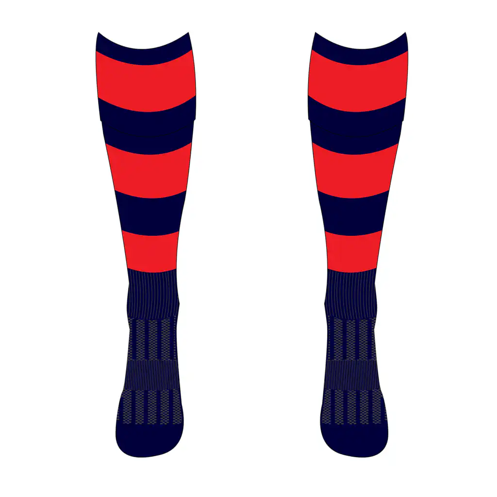 Great Yarmouth-Broadland RFC - Playing Socks - Navy Red
