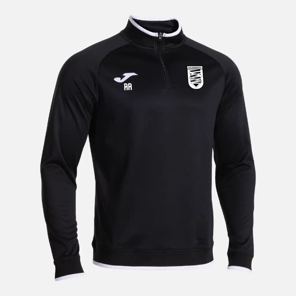 Halesworth Town FC - Joma Combi Premium 1/4 Zip Sweatshirt - Black