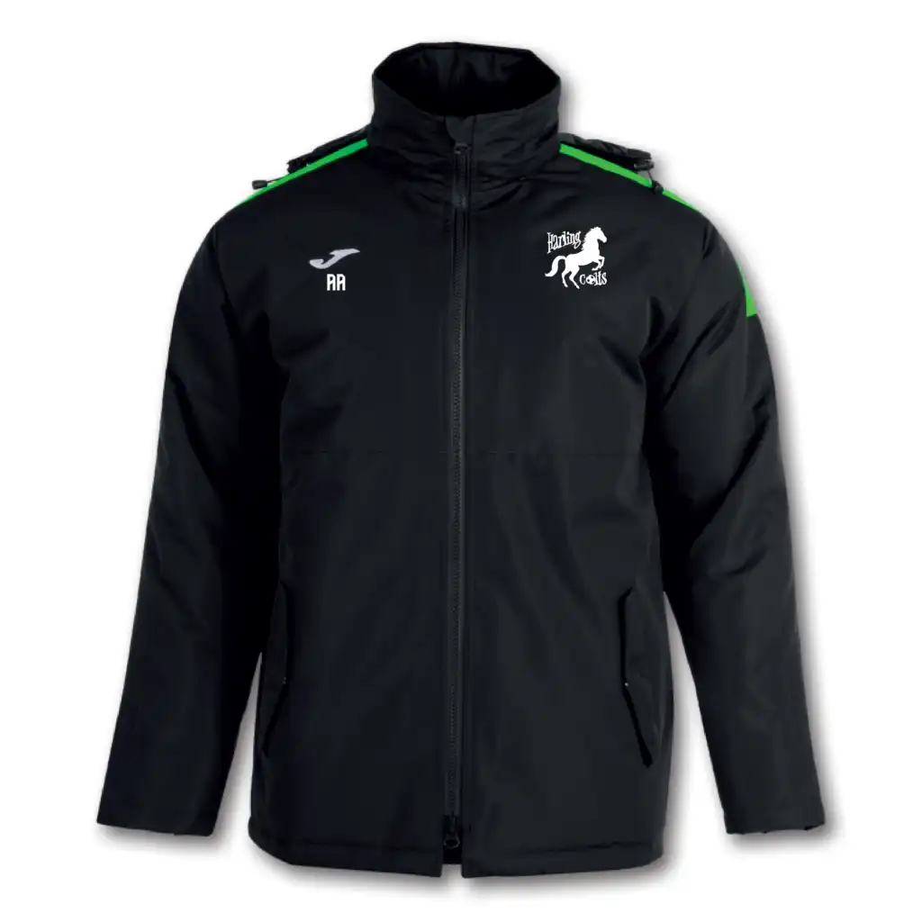Harling Colts FC - Joma Trivor Anorak - Black Green