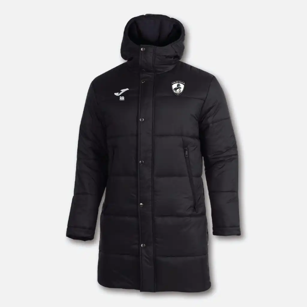 Harling Colts FC - Joma Islandia Long Coat - Black