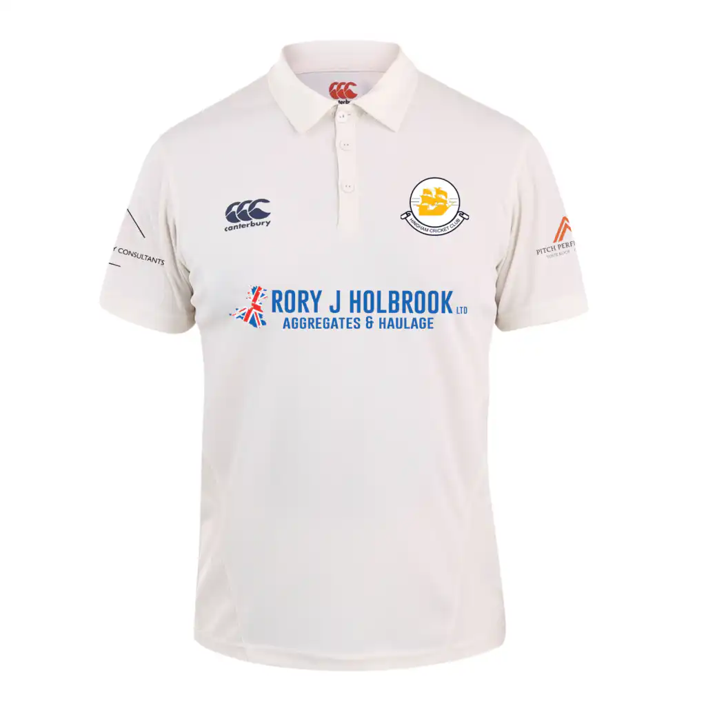 Hingham Cricket Club - Canterbury Cricket Shirt - Cream