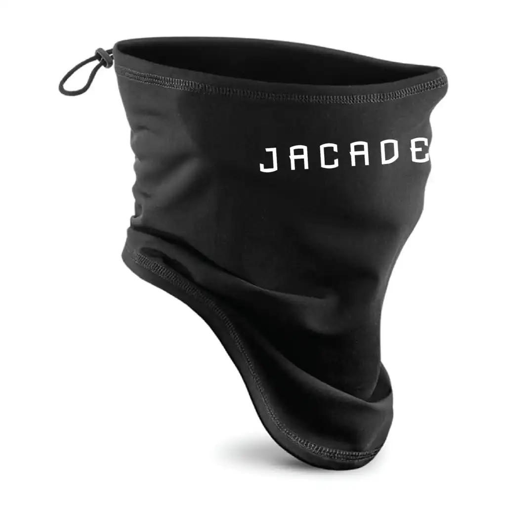JACADEMY Softshell Sports Tech Neck Warmer (Black)