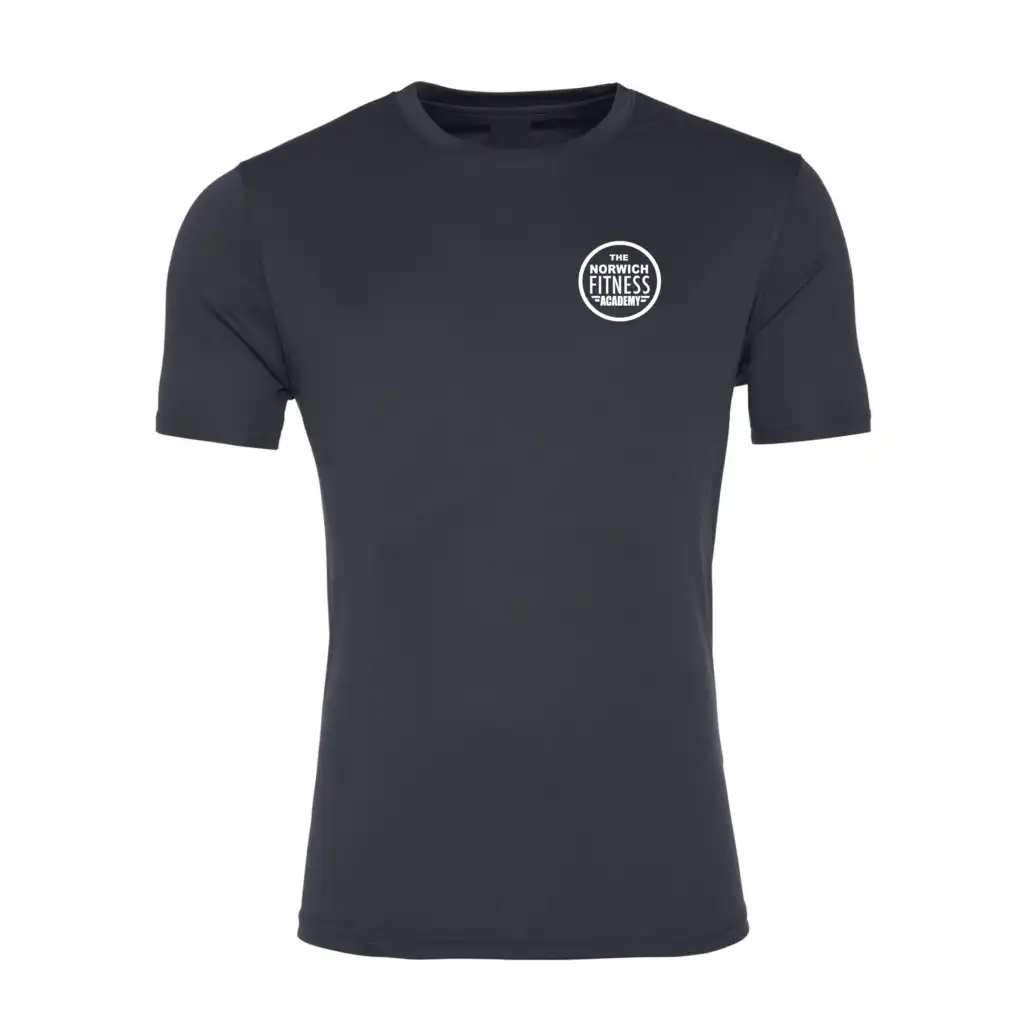 The Norwich Fitness Academy - Smooth T-Shirt - Charcoal