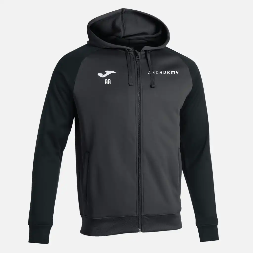 JACADEMY Joma Academy IV Zipped Hoodie (Anthracite/Black)