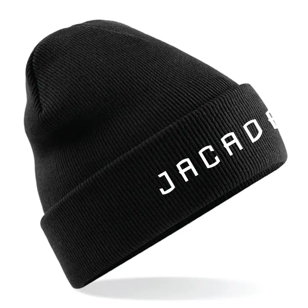 JACADEMY Original Cuffed Beanie (Black)