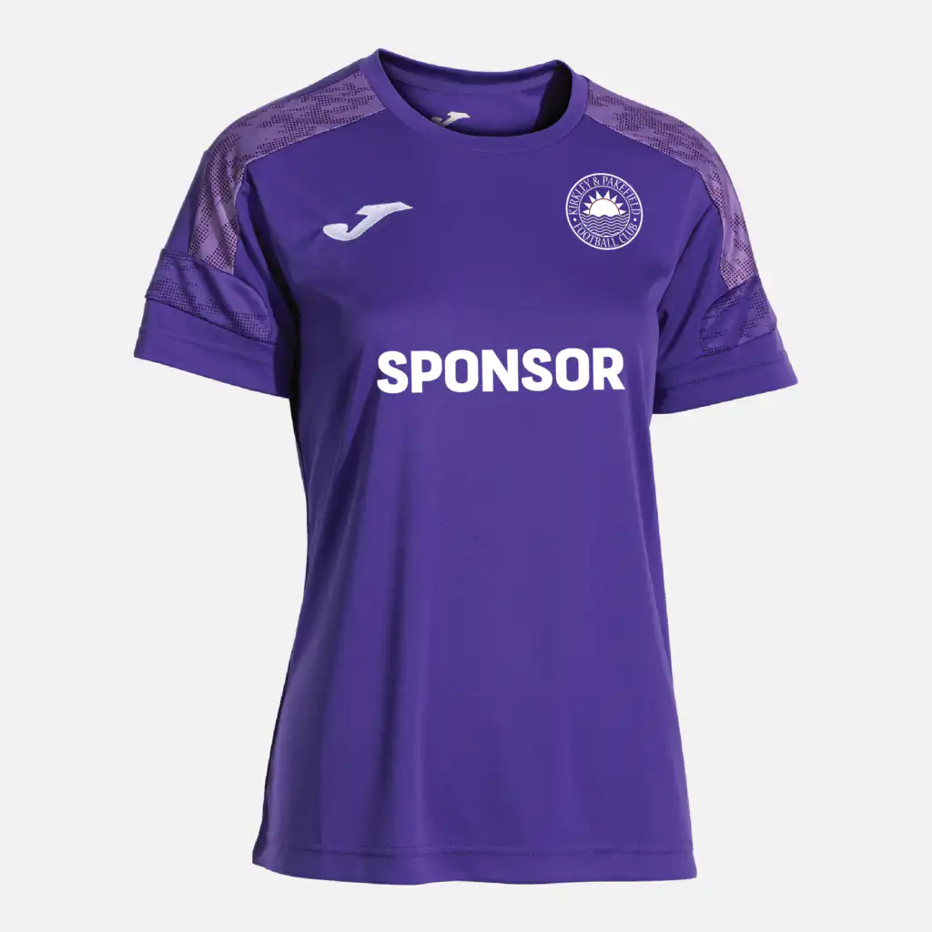 Kirkley & Pakefield FC Joma Championship VIII Girls Shirt (Ladies Fit - Violet)