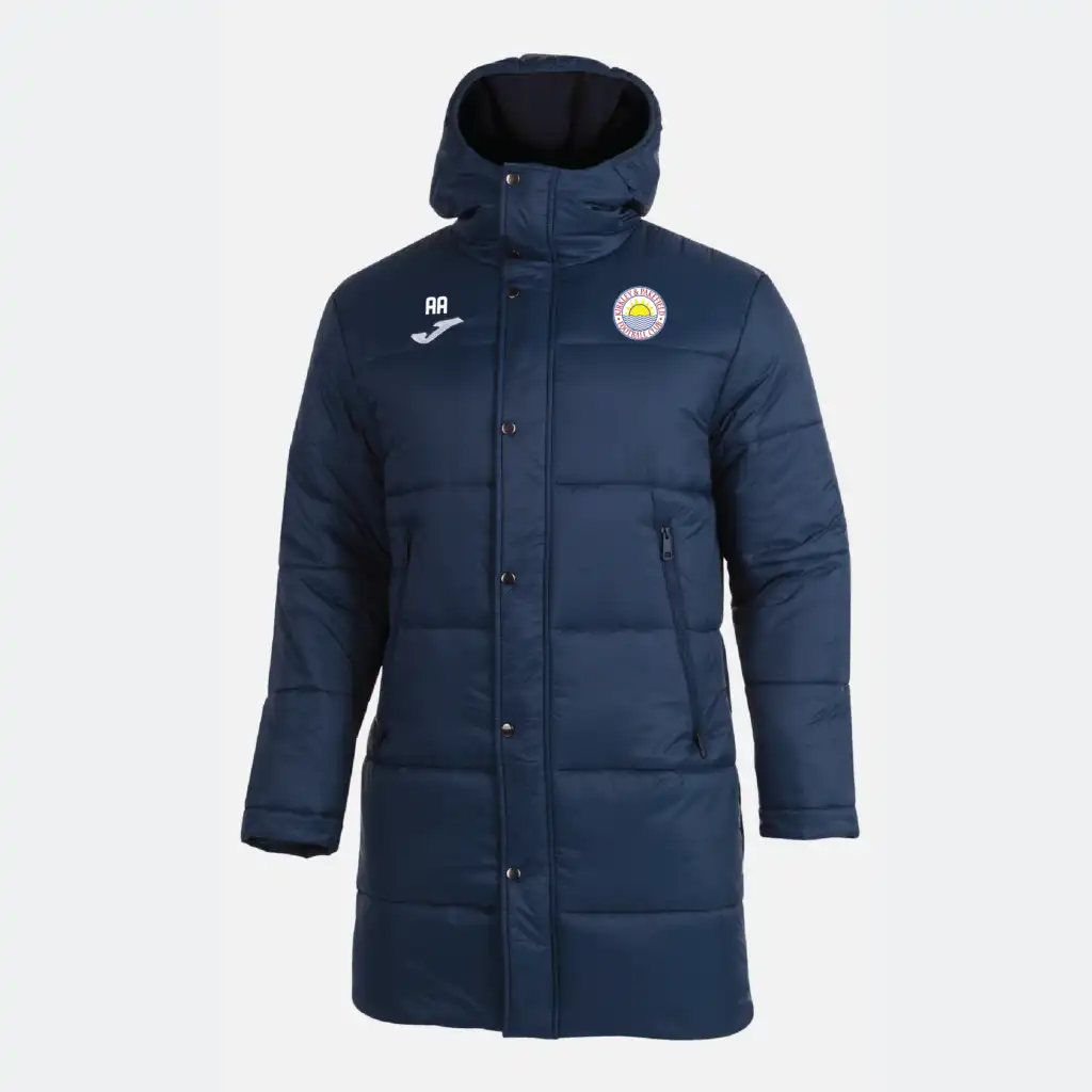 Kirkley & Pakefield FC Joma Islandia Long Coat (Navy)