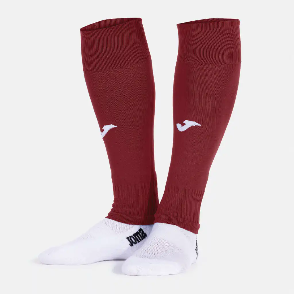 Kirkley & Pakefield FC Joma Leg II Footless Away Socks (Burgundy)