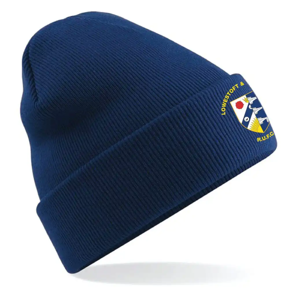 L&Y Rugby - Cuffed Beanie (Club Badge version) - Navy