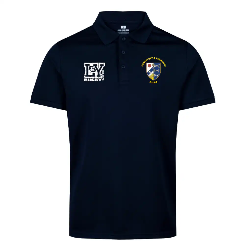 L&Y Rugby - Classic Technical Polo - Navy