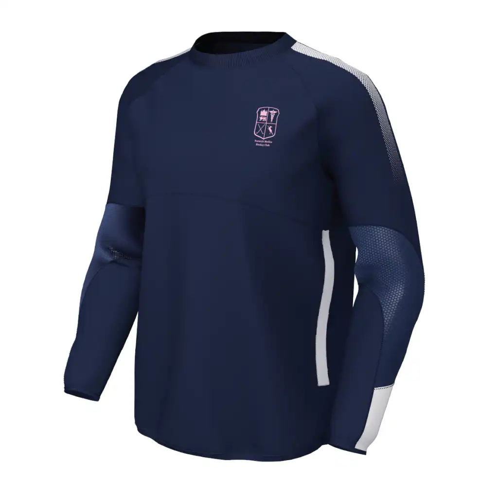 Norwich Medics Hockey Club - EDGE Contact Top - Navy/White