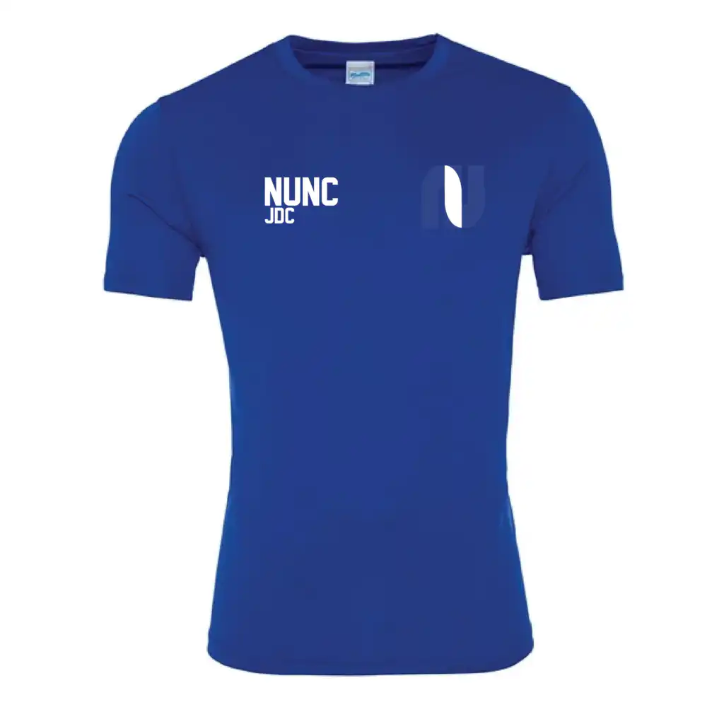 Norfolk United Netball Club - JDC Cool Unisex Smooth Tee - Royal