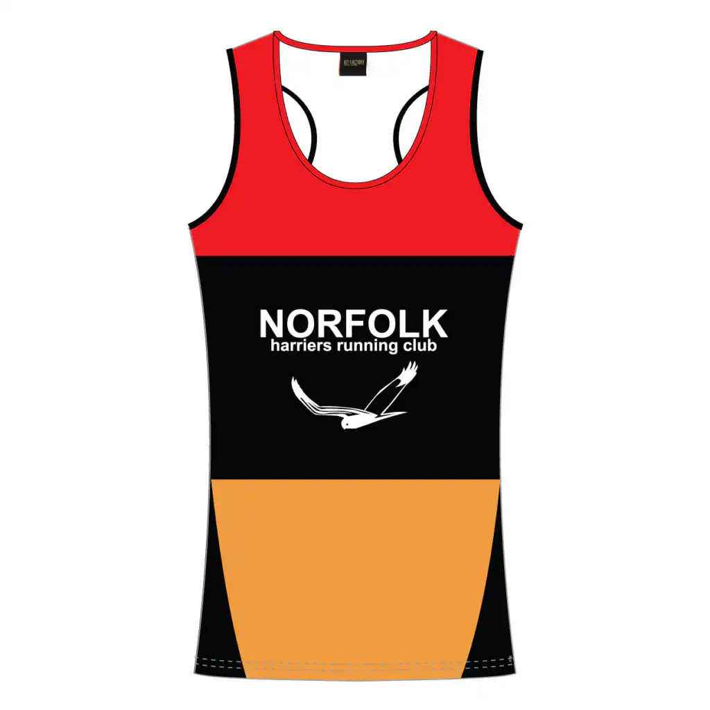 Norfolk Harriers - Womens Athletics Vest