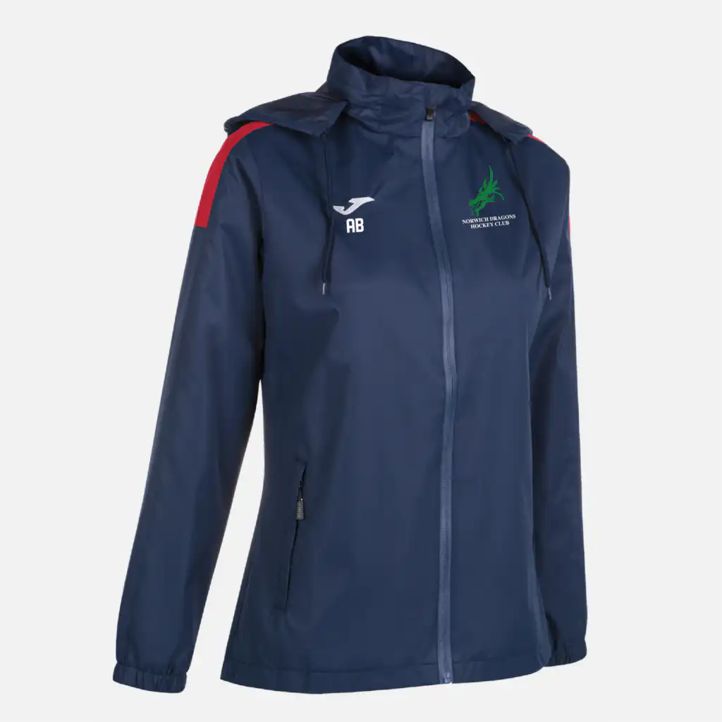 Norwich Dragons Hockey Club - Joma Trivor Ladies Rain Jacket - Navy