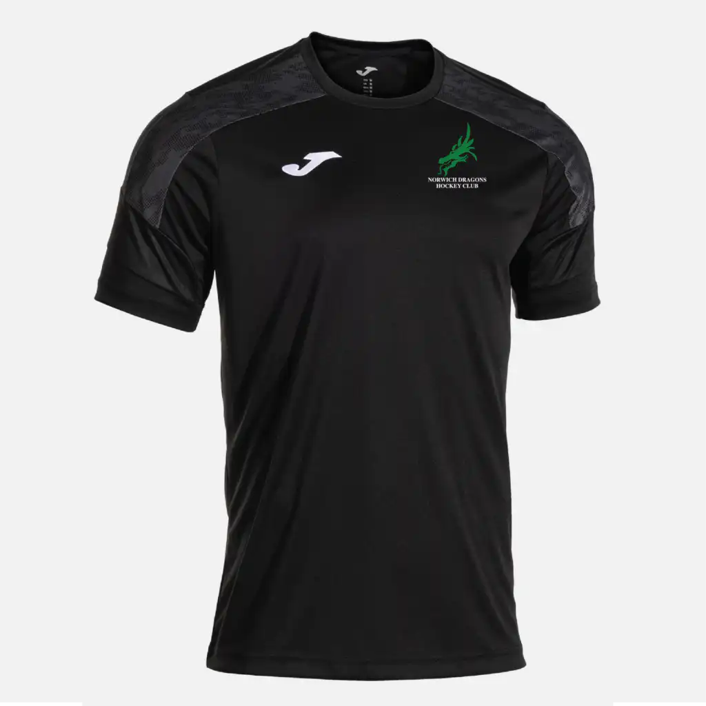 Norwich Dragons Hockey Club - Joma Championship VIII Away Shirt - Black/Grey